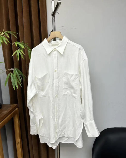 原单新款100%苎麻衬衫 商品图0