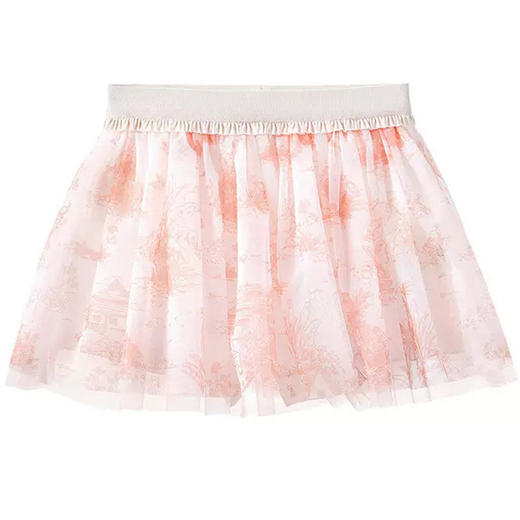 英氏儿童裤子夏季薄款女宝宝网纱短裙新款YRKEJ2P306A 商品图4