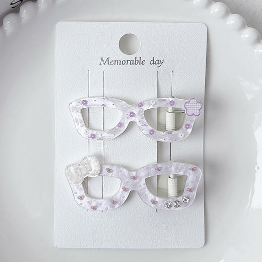 可爱少女心元气碎花眼镜对夹-纪念日百货门店同款169446366 商品图2