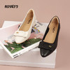 和诚行2026春季新款粗跟尖头简约通勤百搭低跟单鞋2120018 商品缩略图0