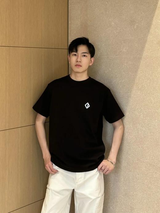 迪奥 25SS Diamond印花短袖T恤 男女同款 黑色（DY） 商品图2