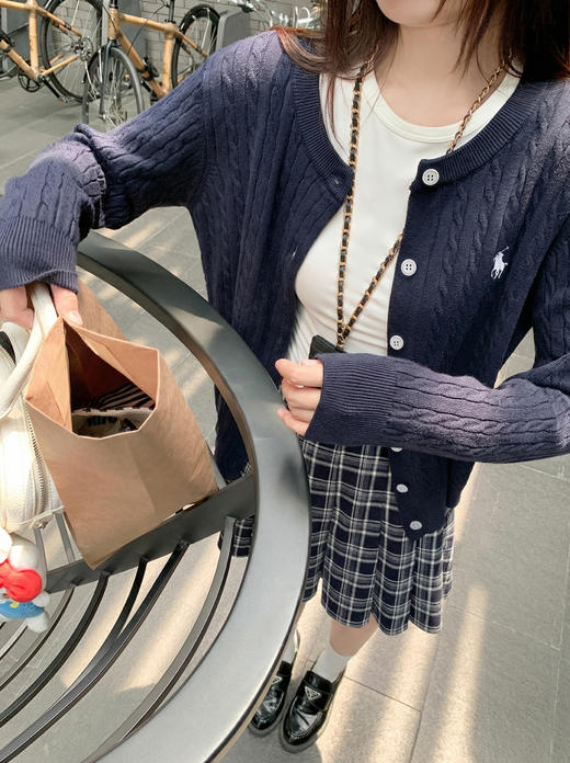 <曾小咸推荐>3.11现货秒杀 ！微信超特价！韩系4色麻花短款针织开衫 日常169.99 立减100 秒杀69.99！！褶皱西装裤 秒杀89.99！！ 商品图9