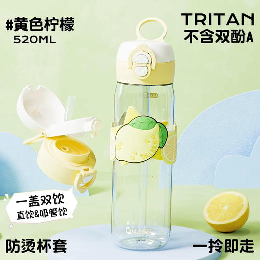 迪乐贝尔水果双饮随行杯520ml 商品图3