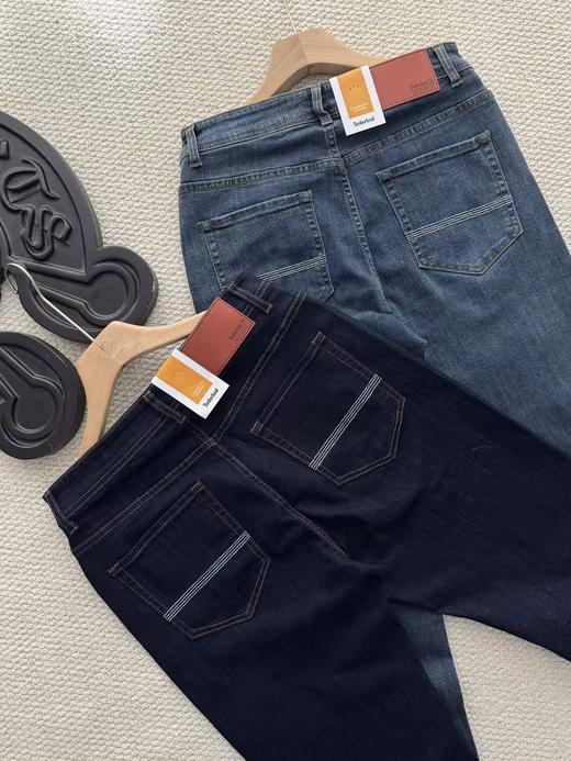 【ss1】男子春款合体剪裁弹力休闲牛仔裤！！ 商品图2