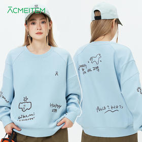 【出游季特惠-春夏新品】ACMEITEM爱棵米-女士圆领卫衣GAH2310629A