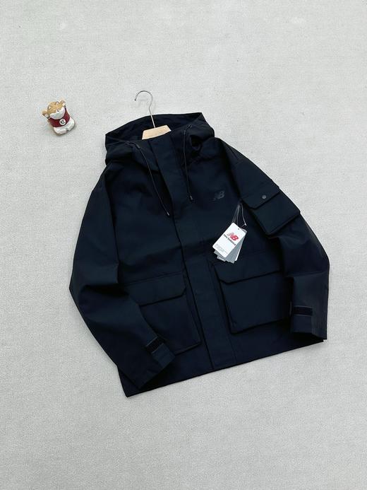 掌柜自留！出口东南亚订单。 NEW BALANCE NB 春季新款防风防雨连帽夹克外套， 商品图5