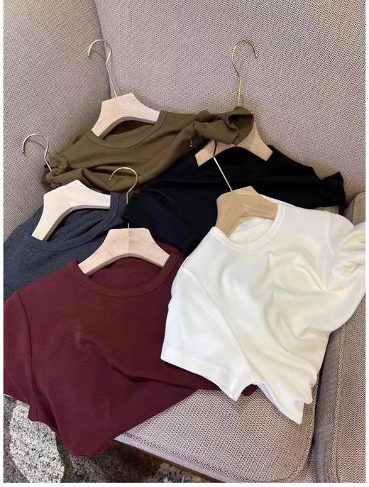 女款女士，原厂代工出品品牌做工，专柜品质!TheROW同款面膜T恤英国进口高士线！！洗涤90次不变形！！ 商品图1