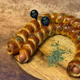 弹簧肠通榆店开酥面原味肠（约13点出炉）