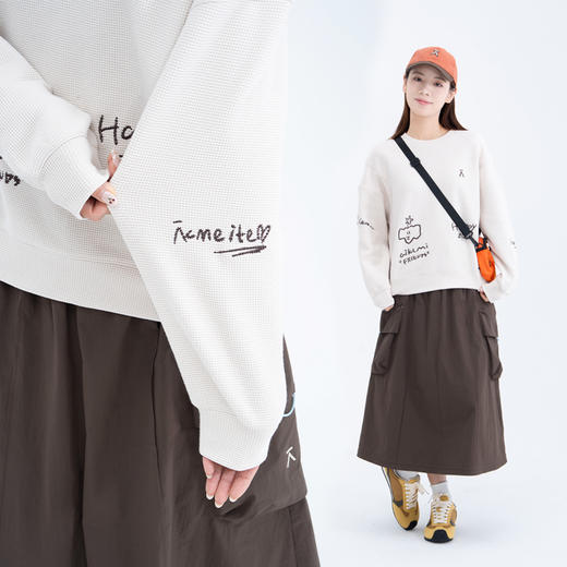 【出游季特惠-春夏新品】ACMEITEM爱棵米-女士圆领卫衣GAH2310629A 商品图4