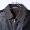 SDSA男装2026新款高贵轻奢韩系时尚拼接设计翻领开衫马甲百搭外套 商品缩略图1