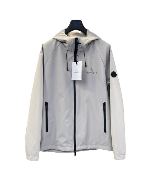 男款牛角肩连帽风衣外套hu018 商品图0