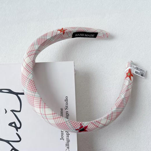 韩系学院风格纹星星发箍-纪念日百货门店同款169393452 商品图1