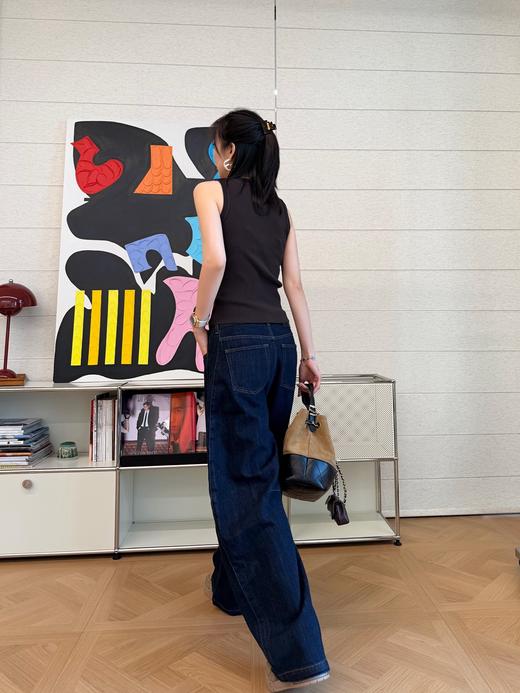 罗意威 新款 螺纹刺绣背心 咖色（MM） 商品图2