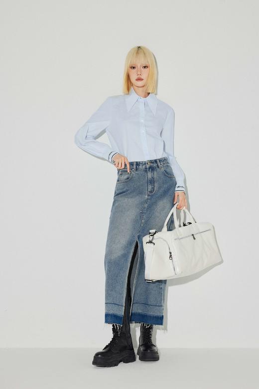 【商场同款】麦檬春秋牛仔半裙04E8241191X-1 商品图2