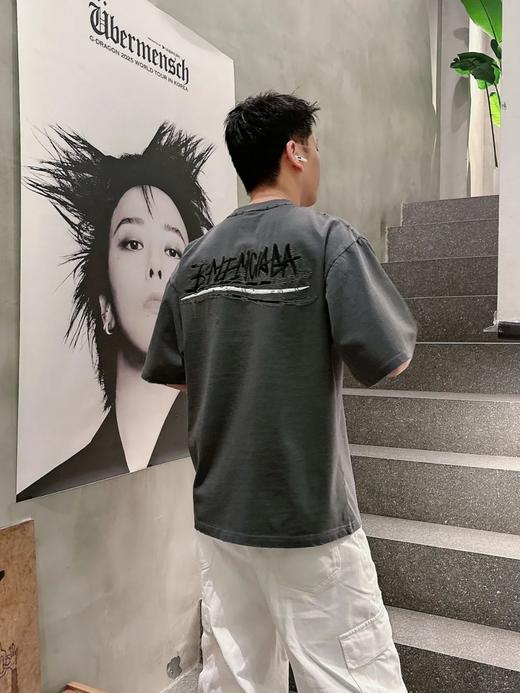 【sm1】早春新款情侣潮流时尚细腻字母刺绣短袖T恤！！ 商品图0