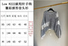 37-1 排他性独家圆正 lew粗针手勾徽标廓形套头衫 商品缩略图1