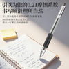 绘威 拔帽中性笔签字笔速干 软护手办公笔水笔巨能写碳素笔 学生考试刷题签字笔 黑色0.5mm 商品缩略图3