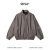 SDSA男装2026新款高贵轻奢美式复古简约纯色拉链立领夹克外套百搭 商品缩略图0
