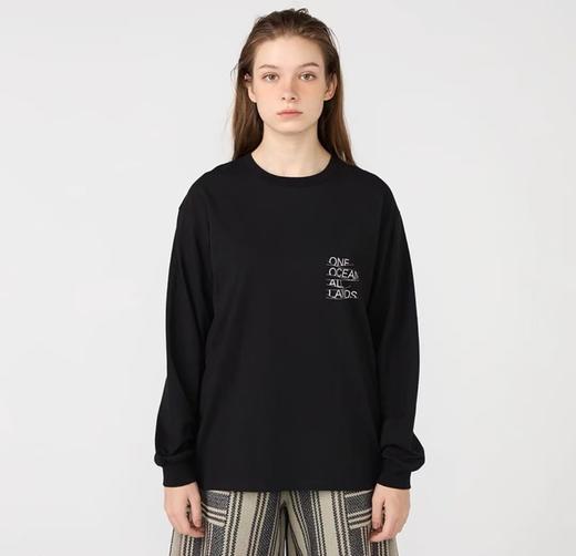 【2fz1】情侣潮流时尚字母印花舒适长袖T恤！！ 商品图1