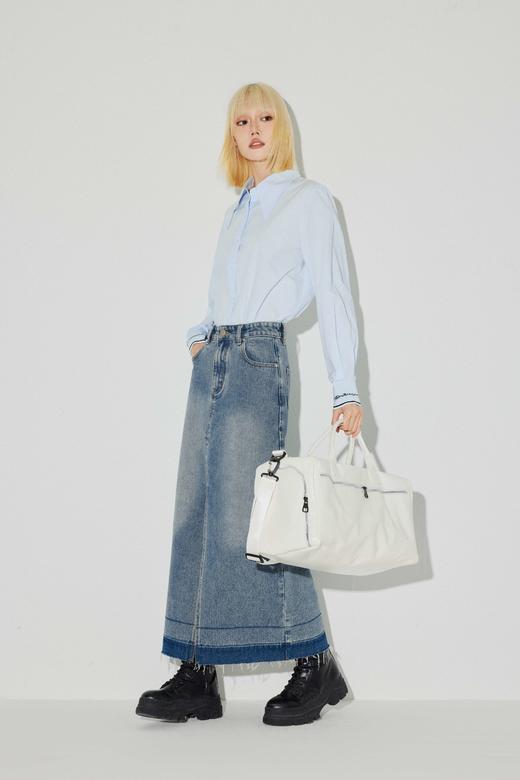 【商场同款】麦檬春秋牛仔半裙04E8241191X-1 商品图3