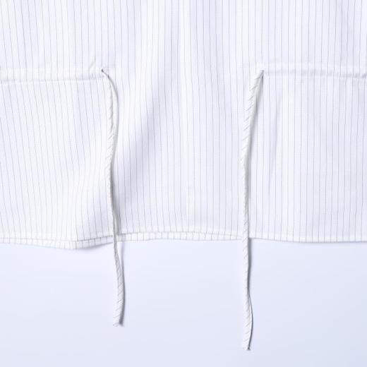 SDSA男装2026新款高贵轻奢简约百搭竖纹拉链立领衬衫气质休闲衬衣 商品图2