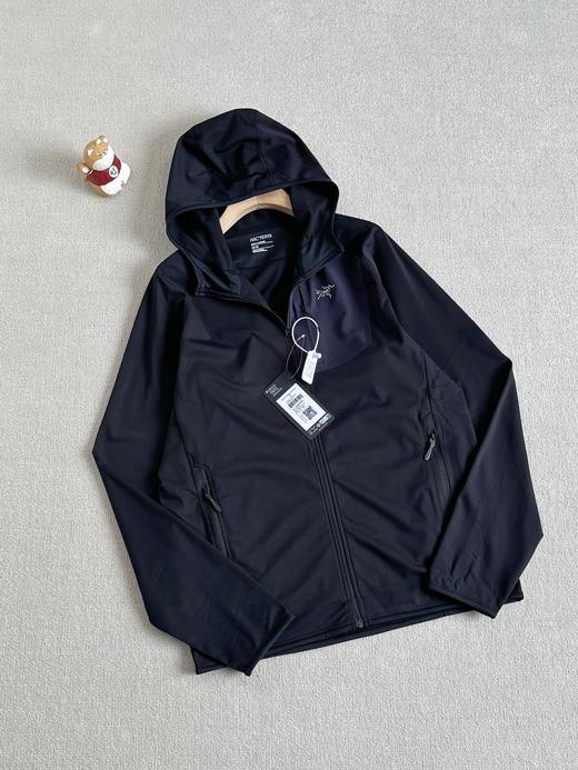 掌柜自留，早春出游必备！ ARC大鸟 DELTA HOODY 保暖 男子 抓绒衫。 商品图6