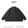 SDSA男装2026新款高贵轻奢韩版纯色按扣长袖衬衫下摆松紧设计百搭 商品缩略图4