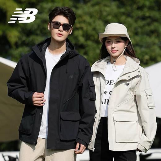 掌柜自留！出口东南亚订单。 NEW BALANCE NB 春季新款防风防雨连帽夹克外套， 商品图1