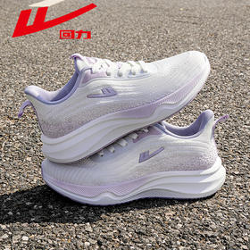 回力运动鞋女鞋新款爆款软底跑鞋体测鞋子轻便减震回弹跑步鞋女款【休闲鞋-飞织运动休】WXY-H458C