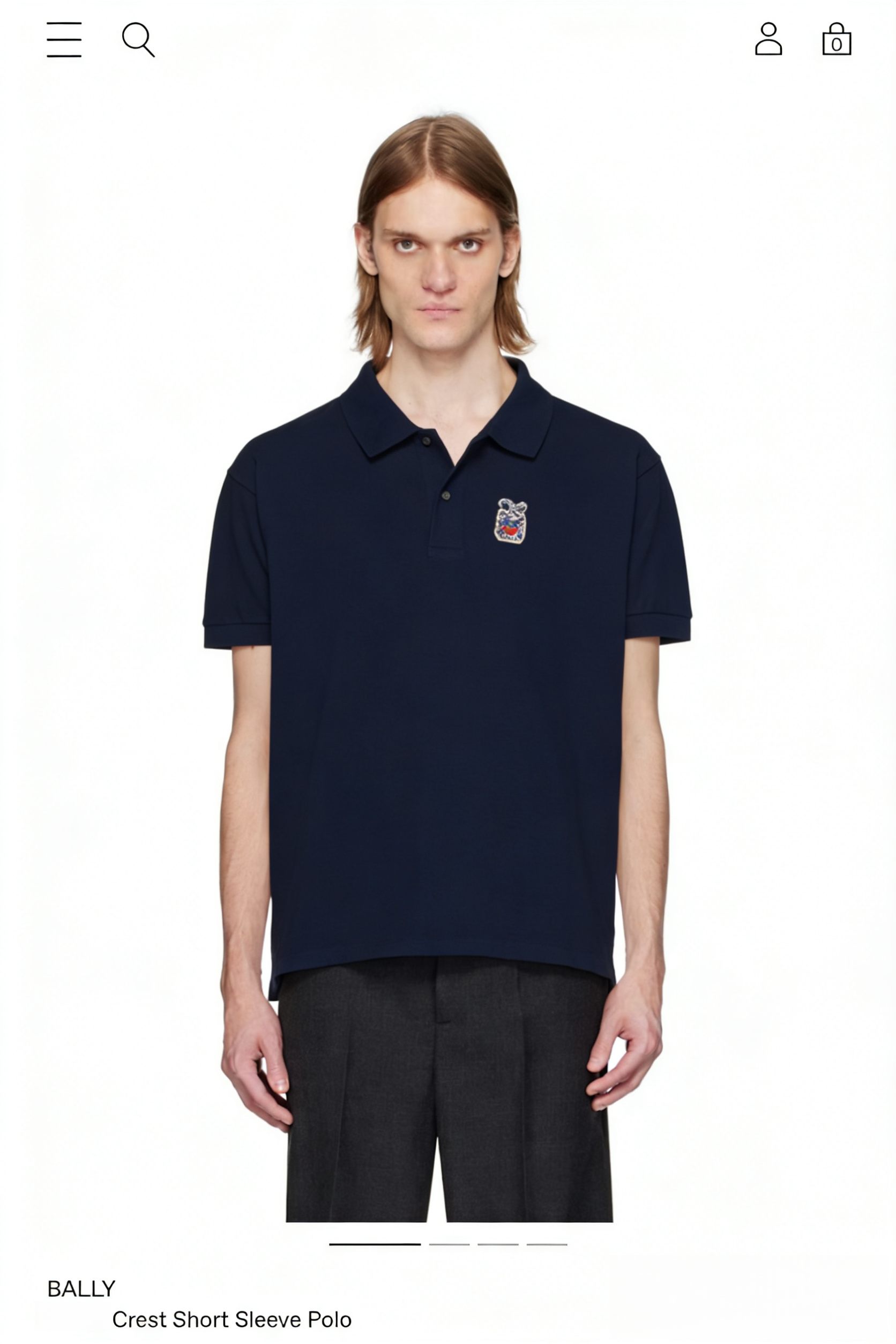 26新款 BA11Y 徽章翻领短袖Polo TX590