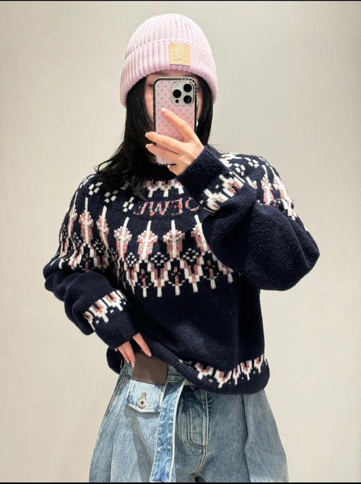 罗意威 2026早春新品 重工费尔岛毛衣（MM） 商品图3