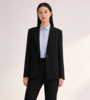 G2000女装SS26商场新款【凉感/防紫外线/可机洗/配胸针】通勤西装外套61211013 商品缩略图1