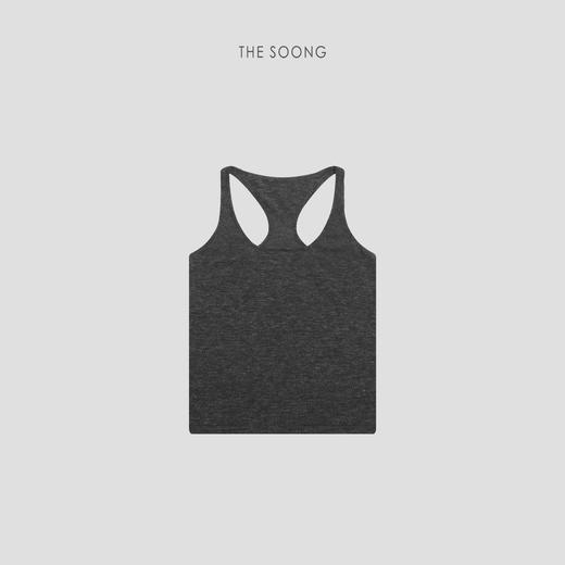 THESOONG|"坦克背心"48细支羊毛亚麻无袖修身工字背心女吊带8498 商品图8