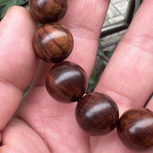 【青山特惠】1.5*15颗海黄紫油梨老料手串 h15 商品图4