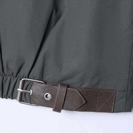 SDSA男装2026新款高贵轻奢老钱风拼接皮带夹克外套百搭时尚复古 商品图2