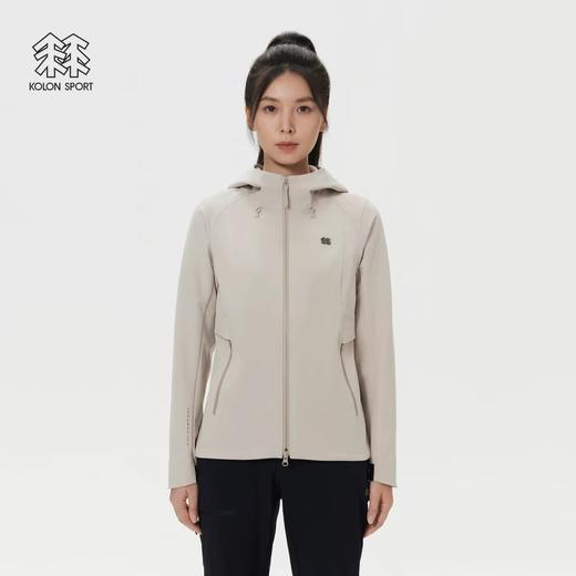 点此购买 可隆风脊石墨烯男女款防泼水防风软壳夹克外套 ss 341532 商品图4