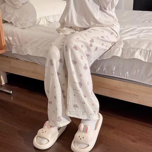 YW买手优选春夏季韩版慵懒直筒裤云朵棉遛弯裤家居裤170546170(预售3-5天发货） 商品图4