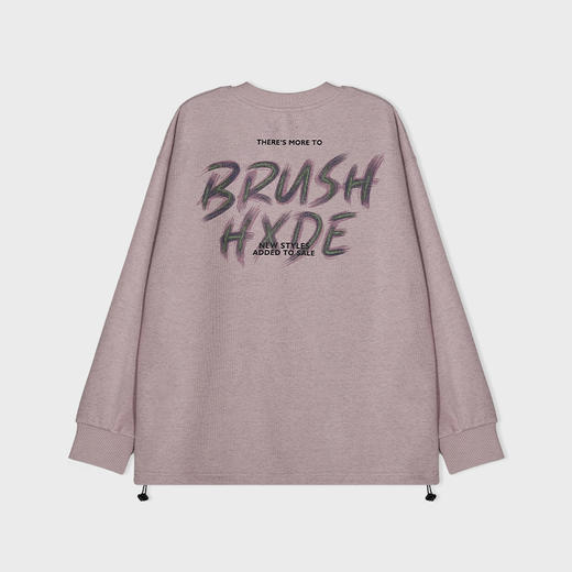 【新品上新】HX 春季圆领卫衣C106610011101/02 商品图5