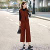 时尚套装春新款女装洋气时髦马甲打底衫秋阔腿裤三件套SNX3239 商品缩略图3