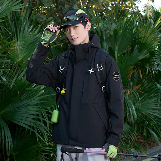 JEEP SPIRIT吉普多巴胺情侣外套丨户外防风防水情侣登山服 商品图7
