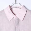SDSA男装2026新款高贵轻奢韩版简约扎染纽扣长袖衬衫休闲百搭衬衣 商品缩略图1