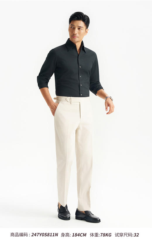 【总裁T7】那不勒斯免皮带抗皱西裤247Y0S811N 商品图8