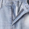 SDSA男装2026新款高贵轻奢美式复古百搭破洞牛仔裤时尚磨白长裤 商品缩略图1