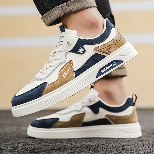 回力男鞋2026春季新款运动鞋轻便弹力软底休闲鞋防泼水皮面板鞋子【休闲鞋-低帮板鞋】WXY(S)-5427N 商品图13