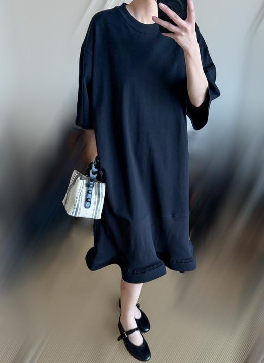 女款波浪下摆连衣裙he 商品图3