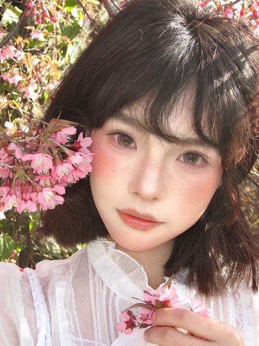 PuffGirl（Puff Girl）半年抛 时见暖樱 直径14.5mm着色14.5mm 商品图6