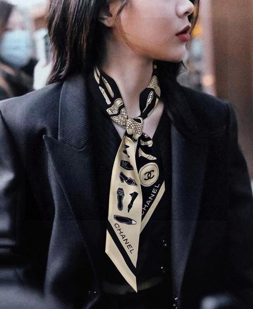 丝质印花束发带围巾zh025 商品图2