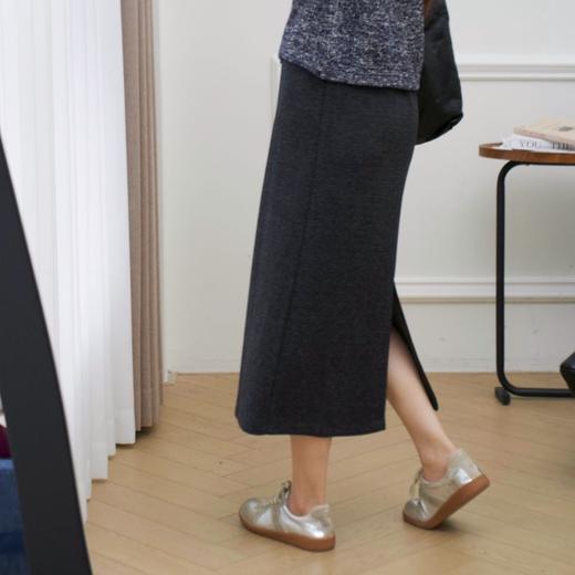 【法式慵懒风 醋酸羊毛半身裙】垂顺百搭 遮胯显瘦 柔软舒适 ZXT 商品图2