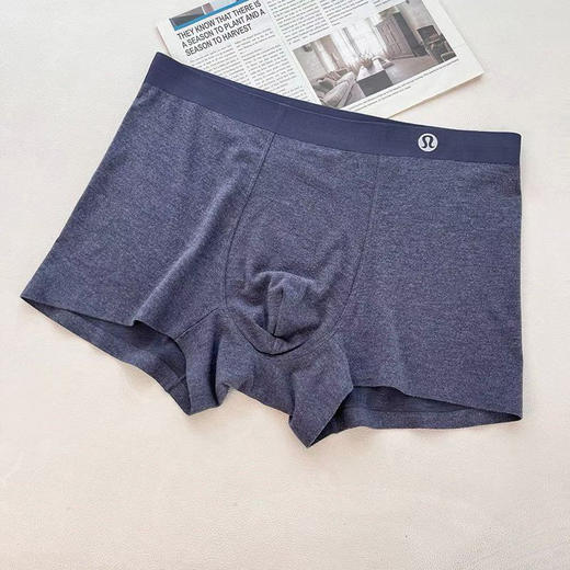 外贸原单正品露露礼盒装高档磨毛桑蚕丝露露——男士内裤

一盒3条装
颜色，蓝灰色，咖色，浅灰色
尺码L-4XL
(贴身衣物开盒后无质量问题不退换) 商品图4