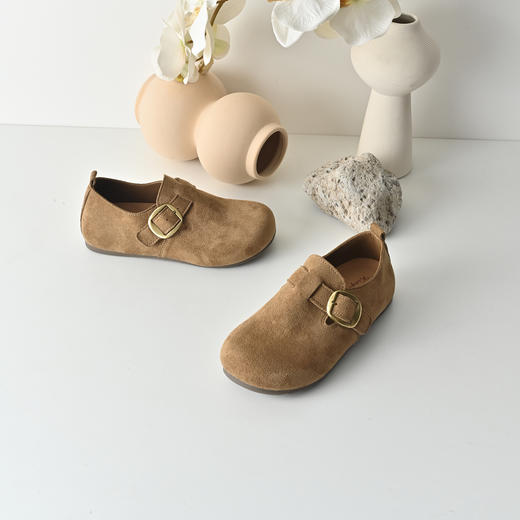 经典鲨2026年春季专柜新品一脚蹬舒适软底通勤勃肯鞋单鞋女KW390-617011 商品图3